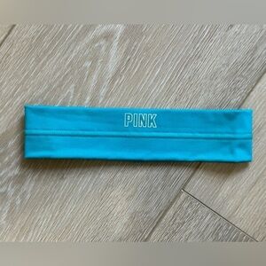 Victoria’s Secret Pink Teal Athletic Headband Athleisure Sporty Workout Dance